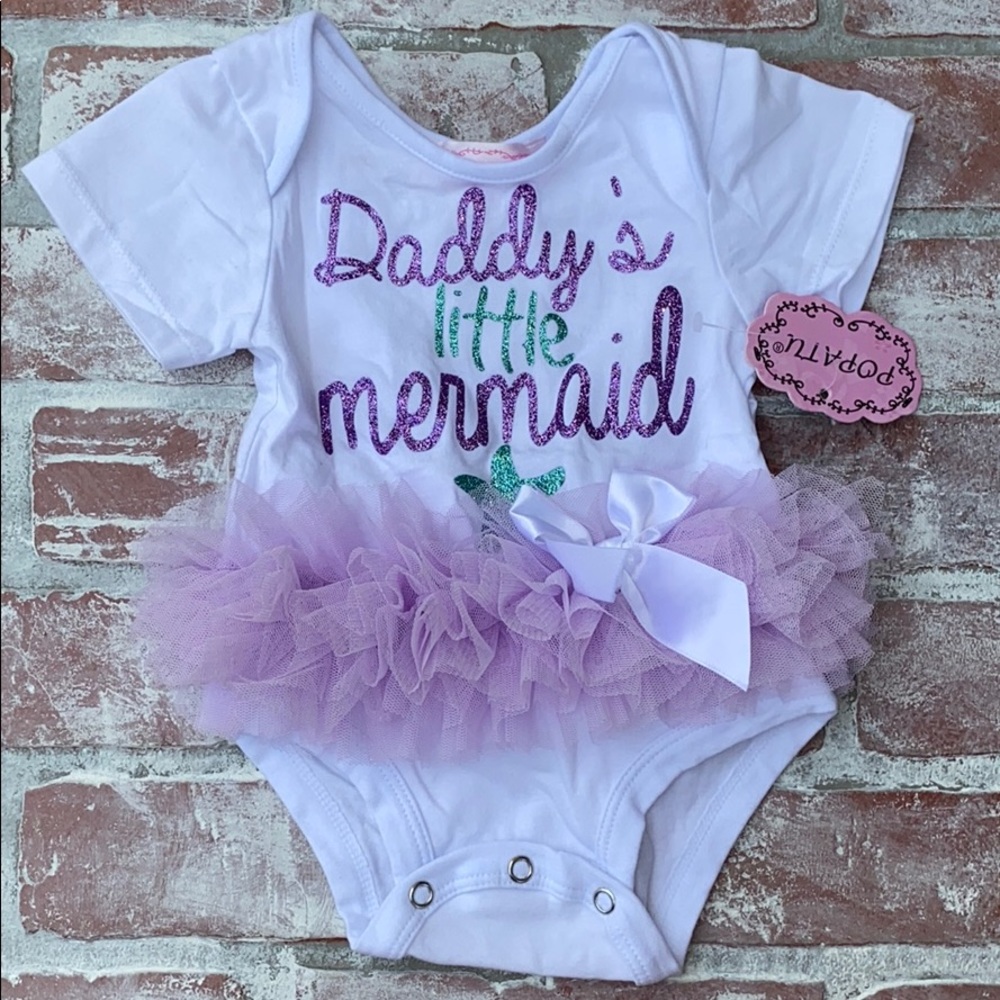 NWT Mermaid onesie
